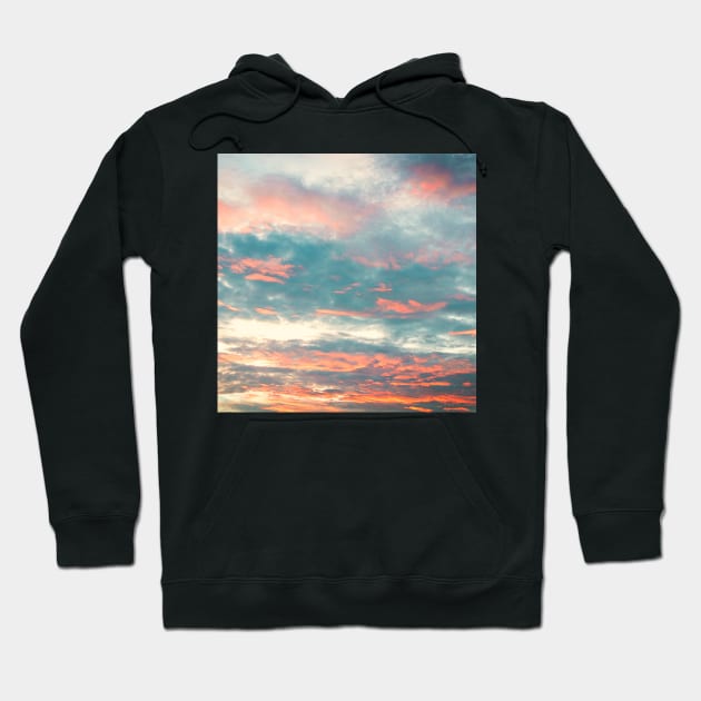 Cloudy Sky Hoodie by Nature-Arts